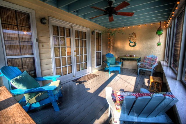 Aluminium veranda